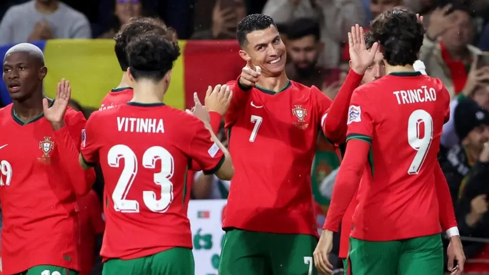 ¡SIU! Cristiano Ronaldo comanda goleada de Portugal por 5-1 a Polonia