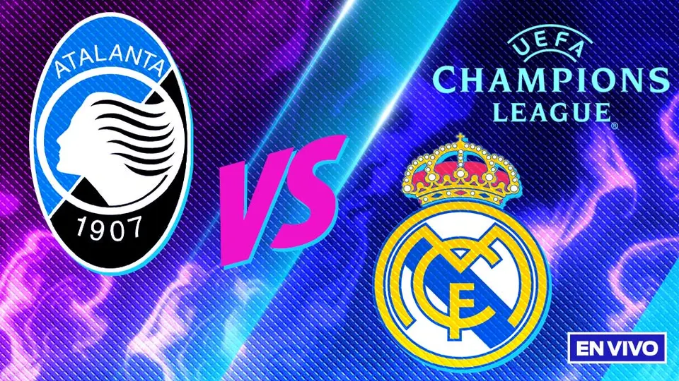 Atalanta vs Real Madrid EN VIVO UEFA Champions League Fase de Liga Jornada 6