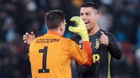 Cristiano Ronaldo 'se burla' de Szczesny: "Has tenido que retirarte para ir a un grande"