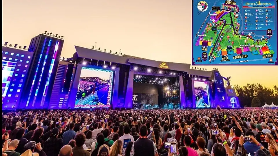Corona Capital 2024: Mapa, objetos permitidos y transporte para salir del festival