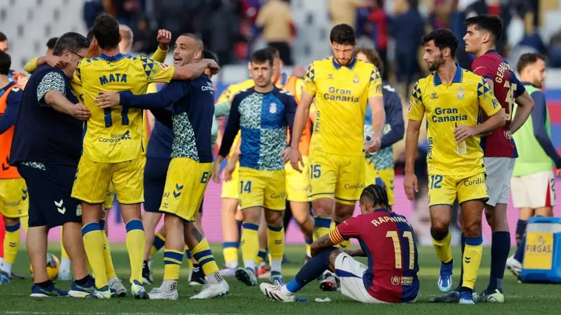 Barcelona cae en casa ante Las Palmas y pone en riesgo el liderato de LaLiga