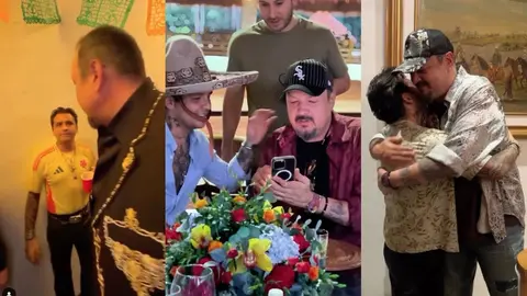 Pepe Aguilar habla de Christian Nodal: “Sí se da a querer, me cae muy bien”