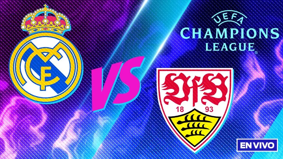 Real Madrid vs Stuttgart EN VIVO UEFA Champions League Fase de Liga Jornada 1
