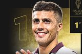 ¡Inédito! Rodri, jugador del Manchester City, conquista el Balón de Oro 2024