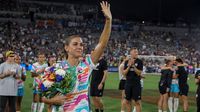 ¡Entre lagrimas! Alex Morgan rompe en llanto tras retirarse del futbol profesional