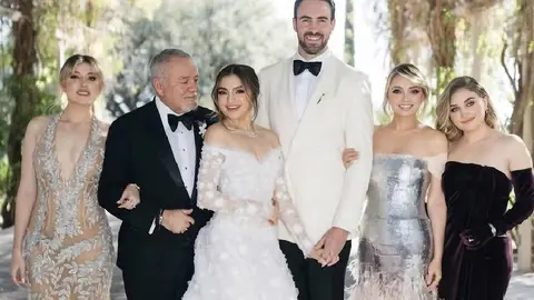 Así fue la boda religiosa de Sofía Castro y Pablo Bernot