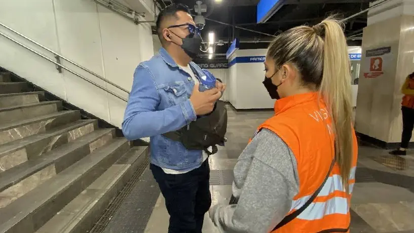 El Metro activa operativo y pide a los usuarios NO llevar pirotecnia al viajar por la Red