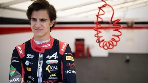 GP de México: Santiago Ramos, piloto de F3, y los sacrificios para buscar la F1