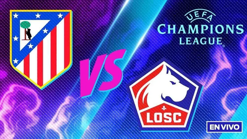Atlético de Madrid vs Lille EN VIVO UEFA Champions League Fase de Liga Jornada 3
