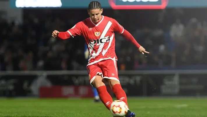 James Rodríguez 'desapareció' minutos antes del Rayo Vallecano vs Real Madrid