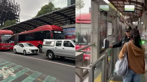 Un hombre muere dentro de una unidad del Metrobús en la CDMX ¿De qué murió?