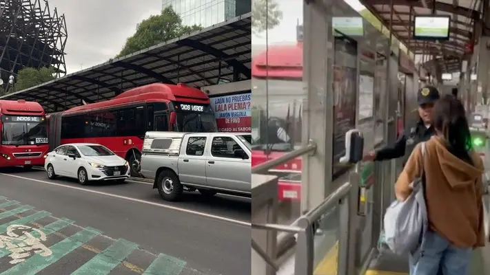 Un hombre muere dentro de una unidad del Metrobús en la CDMX ¿De qué murió?