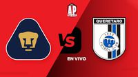 Pumas vs Querétaro EN VIVO Liga MX Apertura 2024 Jornada 16