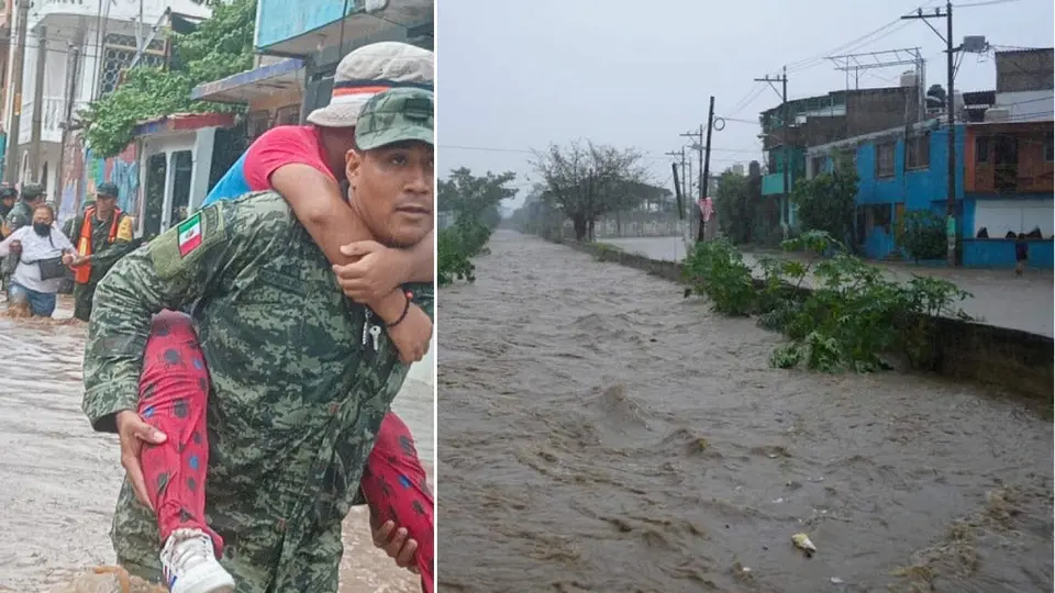AMLO: “Lamentamos la pérdida de 8 personas debido a derrumbes por las intensas lluvias”