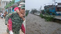 AMLO: “Lamentamos la pérdida de 8 personas debido a derrumbes por las intensas lluvias”
