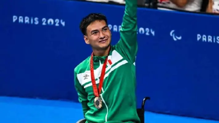 Angel Camacho, medallista paralímpico, invita a la afición a recibirlos en el Aeropuerto