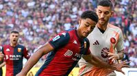 Genoa, con Johan Vásquez como titular, le empató a la Roma en el último minuto