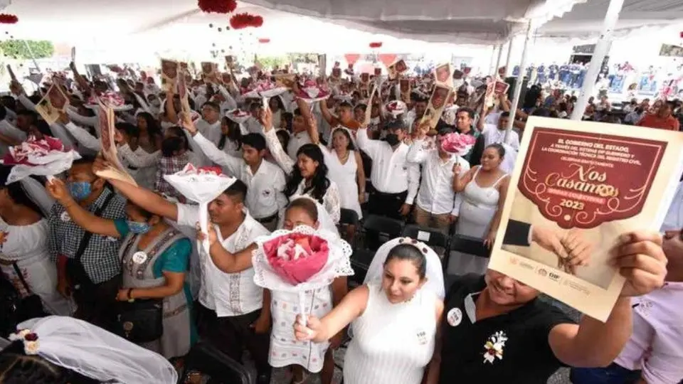Abren convocatoria para bodas colectivas gratis en CDMX