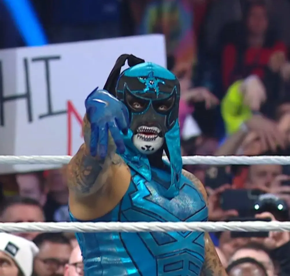 Penta Zaro Miedo en Royal Rumble | CAPTURA DE PANTALLA
