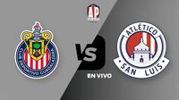 Chivas vs Atlético de San Luis EN VIVO Liga MX Apertura 2024 Jornada 17