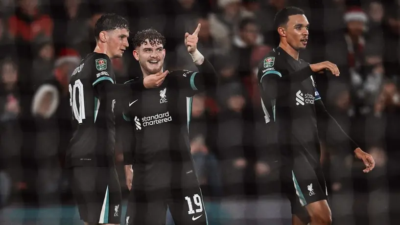 Liverpool vence al Southampton y avanza en la Carabao Cup