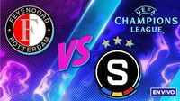 Feyenoord vs Sparta Praga EN VIVO Champions League Jornada 6