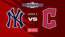 New York Yankees vs Cleveland Guardians EN VIVO Serie de Campeonato Juego 3