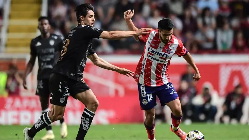 Necaxa, con golazo de Cambindo, empató de último minuto ante Atlético de San Luis