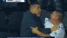 ¡Insólito! Riquelme interviene para calmar a los aficionados de Boca que buscaban bronca con los de Gimnasia