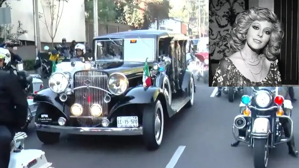 Silvia Pinal: Parte rumbo a Bellas Artes en medio de un cortejo fúnebre