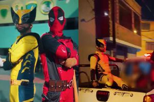 VIDEO: Wolverine y Deadpool colaboran para detener a banda de narcotraficantes