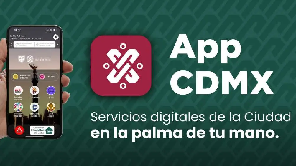 La App CDMX ofrece servicios gratuitos. / Gobierno CDMX
