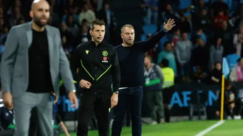 Hansi Flick fue autocrítico tras empate de Barcelona: "Si no juegas al cien no puedes ganar"