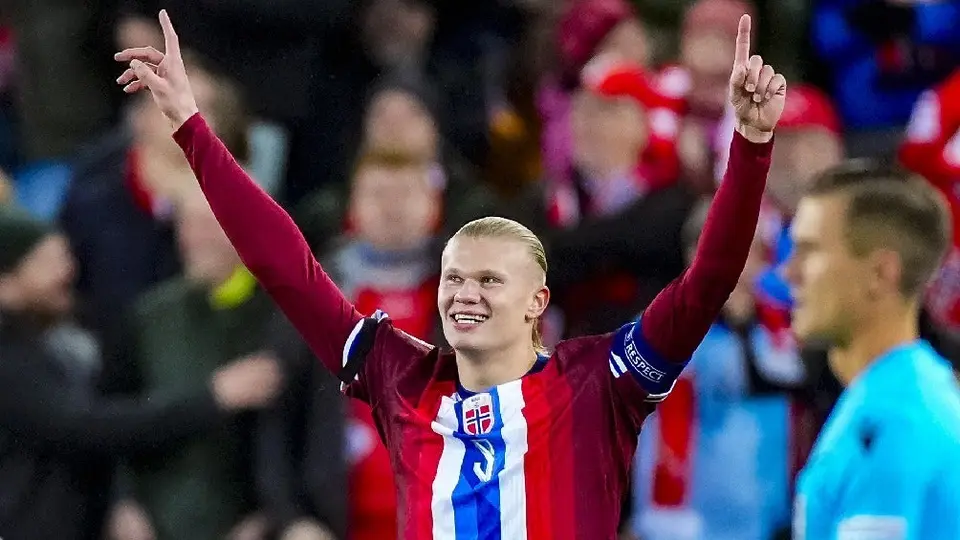 Erling Haaland ya es el máximo goleador de la Selección de Noruega