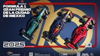Revelan la imagen oficial del Gran Premio de México 2025