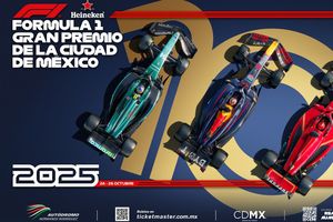 Revelan la imagen oficial del Gran Premio de México 2025