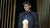 Lamine Yamal ganó el Premio Kopa al mejor jugador joven