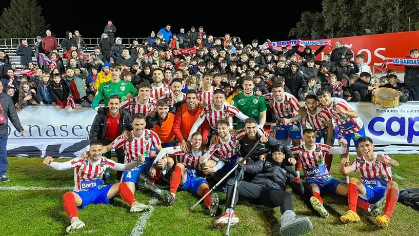 El Barbastro, de la Segunda de España, eliminó al Espanyol en la Copa del Rey