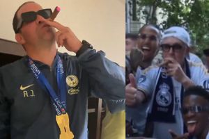 ¡A lo Ancelotti! André Jardine celebra Tricampeonato con puro y gafas oscuras