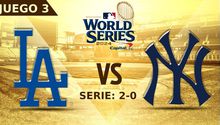 Los Angeles Dodgers vs New York Yankees: ¿Dónde ver el Juego 3 de la Serie Mundial?