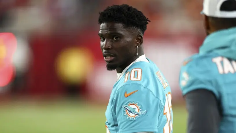 Tyreek Hill fue detenido por la policía horas antes del Dolphins vs Jaguars