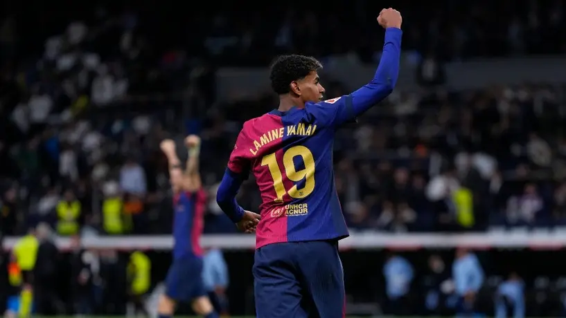 Lamine Yamal se convirtió en el anotador más joven en la historia del Clásico de España