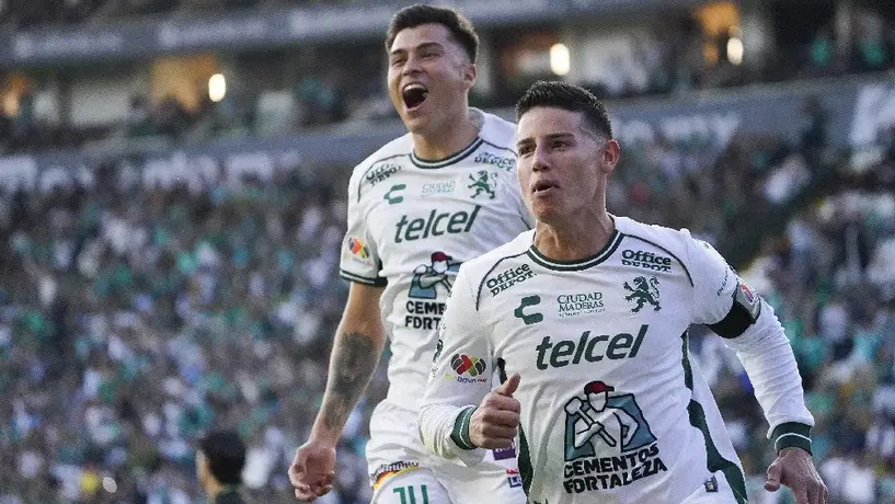 James Rodríguez tras su primer gol con León: “Queremos seguir por la misma senda”