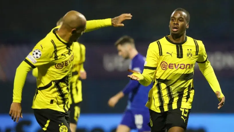 Borussia Dortmund golea a Dinamo Zagreb de visitante y se acerca a Octavos de FInal de Champions League