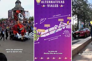 ¡Toma precauciones! Conoce las alternativas viales por el Desfile de Día de Muertos este 2 de noviembre