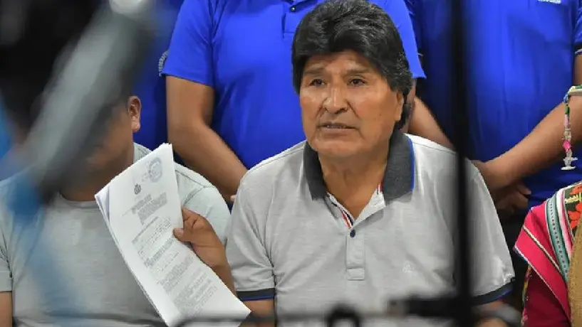 Emiten orden de aprehensión contra el expresidente de Bolivia, Evo Morales, por presunto abuso