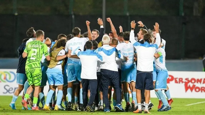 Así celebró la selección de San Marino su primera victoria oficial en la historia