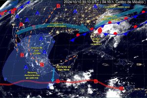 El clima jueves 10 de octubre: Chiapas, Guerrero, Oaxaca y Michoacán, los más afectados