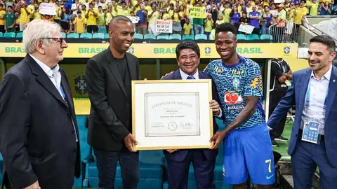 Estudio reveló que Vinicius Jr tiene ascendencia de la tribu camerunesa Tikar
