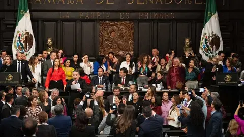 Reforma al Poder Judicial: Senadores la aprobaron con 86 votos a favor y 41 en contra